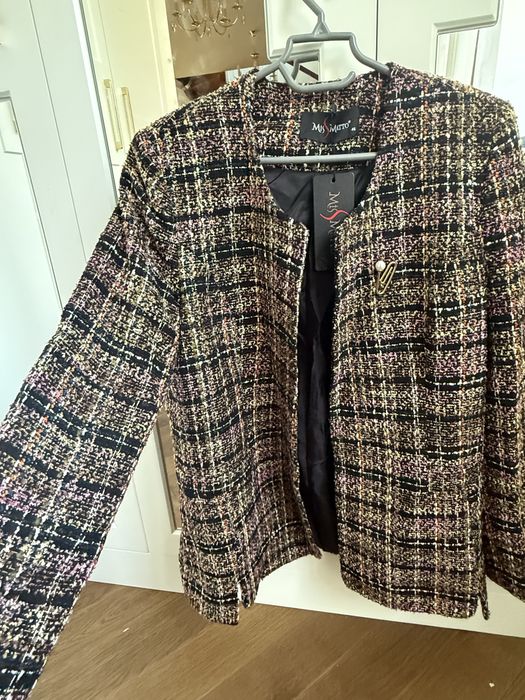 Пиджак женский твидовый