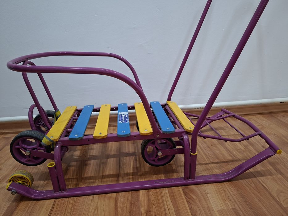 Санки с колесами