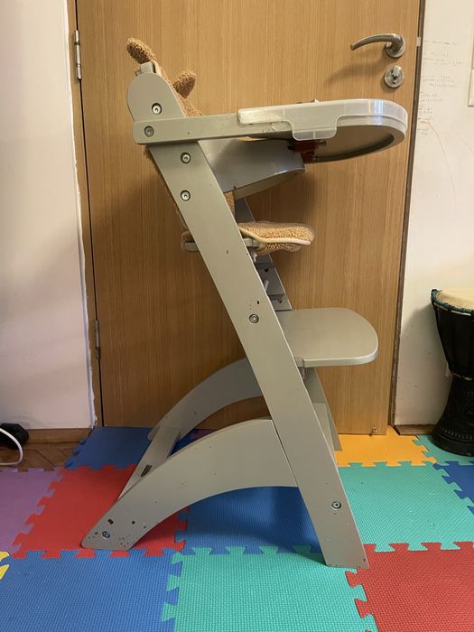 Childhome Lambda 3 scaun inalt din lemn pentru copii