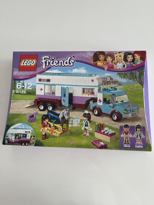 Lego friends rulota veterinara ptr cai 41125