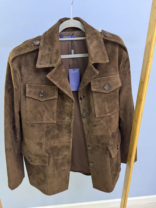 Куртка из натуральной замши