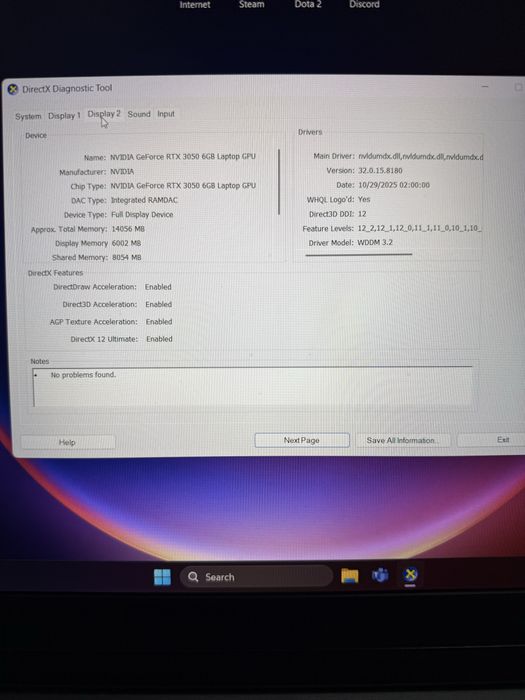 Laptop lenovo gaming