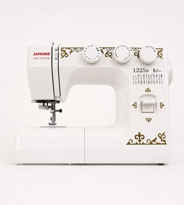 Швейная машина Janome 1225S в отличном состоянии.
