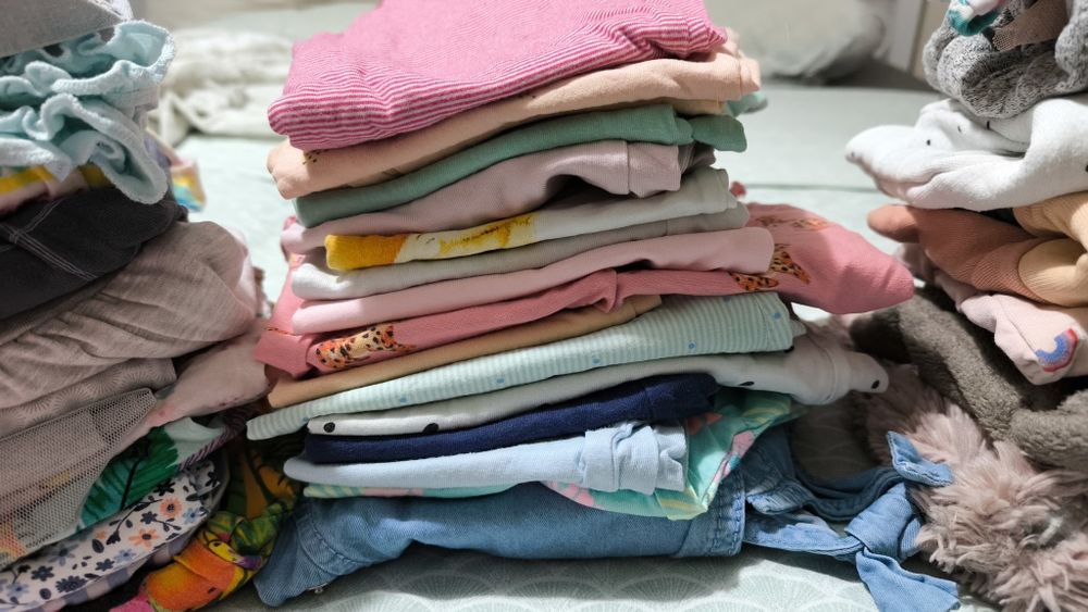 45 дрешки за момиченце, размер 12-18