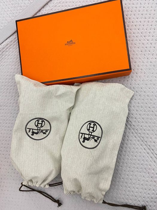 Босоножки hermes черные
