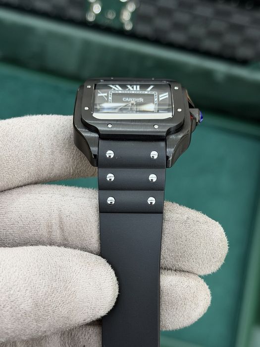 Cartier Santos Large Black