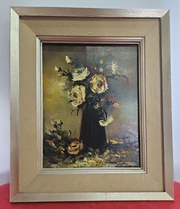 Tablouri inramate. Picturi cu flori.