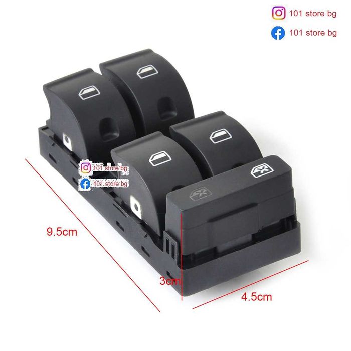 Управляващ блок за ел. стъкла за Audi A4 B6 B7