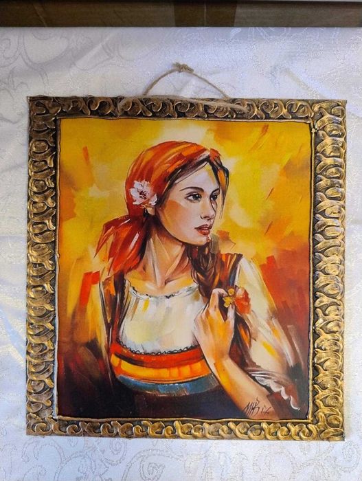 Картини размер 25/25 см на дървена основа.