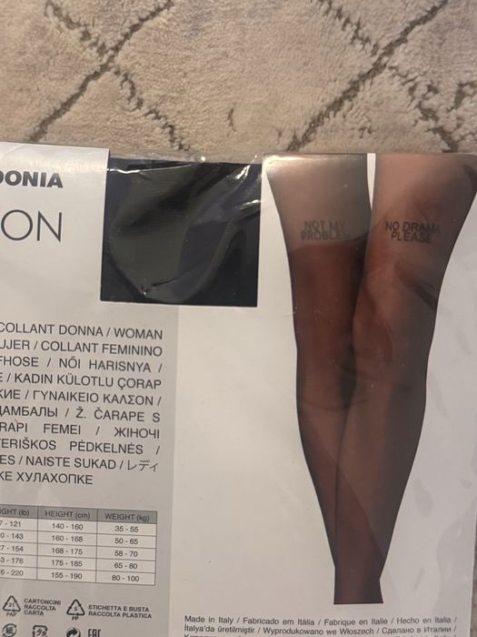 Lot 4 dresuri negre marime L Calzedonia
