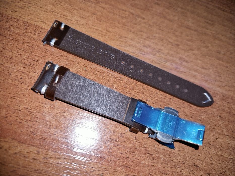 Новый кожаный ремешок