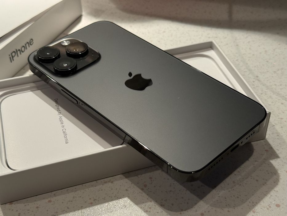 iPhone 14 Pro Max 256GB Space Black – Перфектен, 100% Батерия!