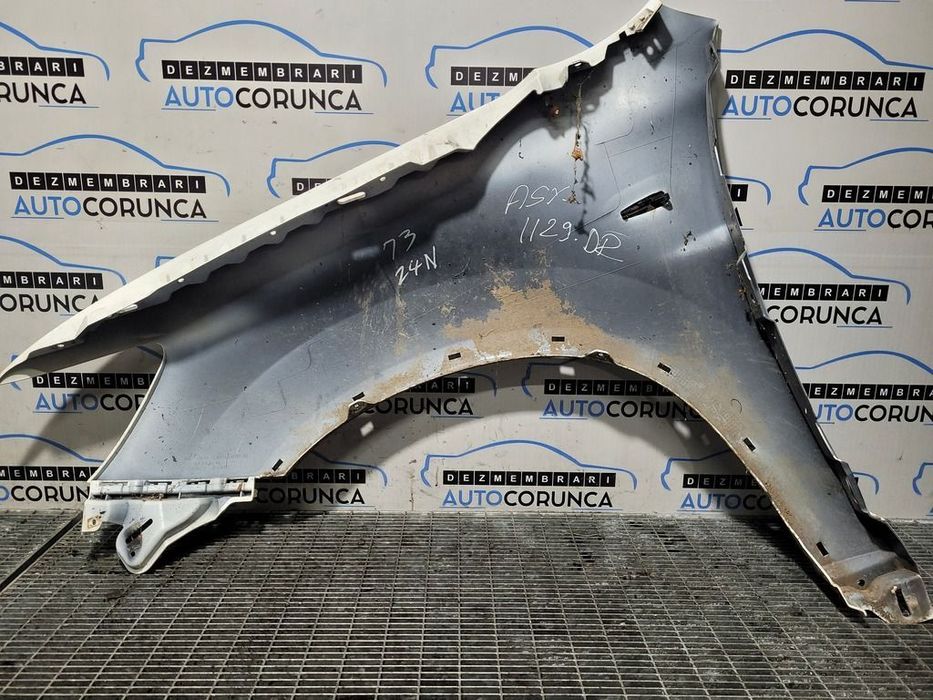 Aripa Dreapta Fata Mitsubishi ASX Facelift 2012 2012 - 2015 4 Usi alb (1129)