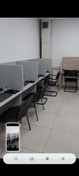 Столы и стулья для колл центра