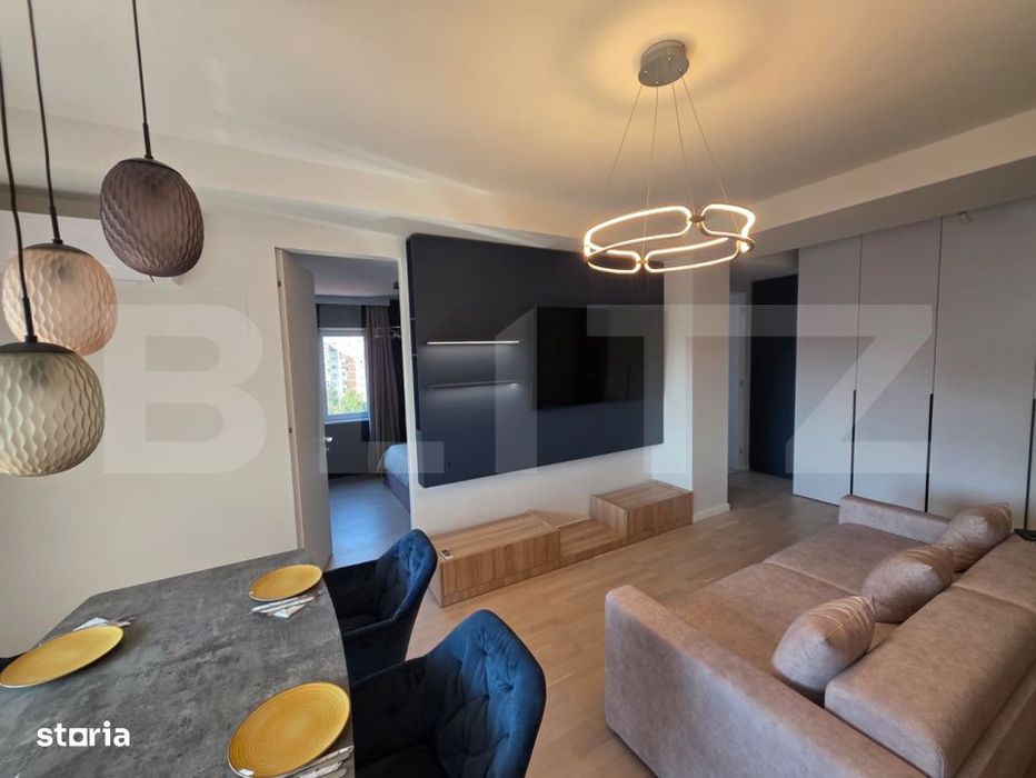 Apartament cu 2 camere, 56.80 mp, zona Bucegi Residence