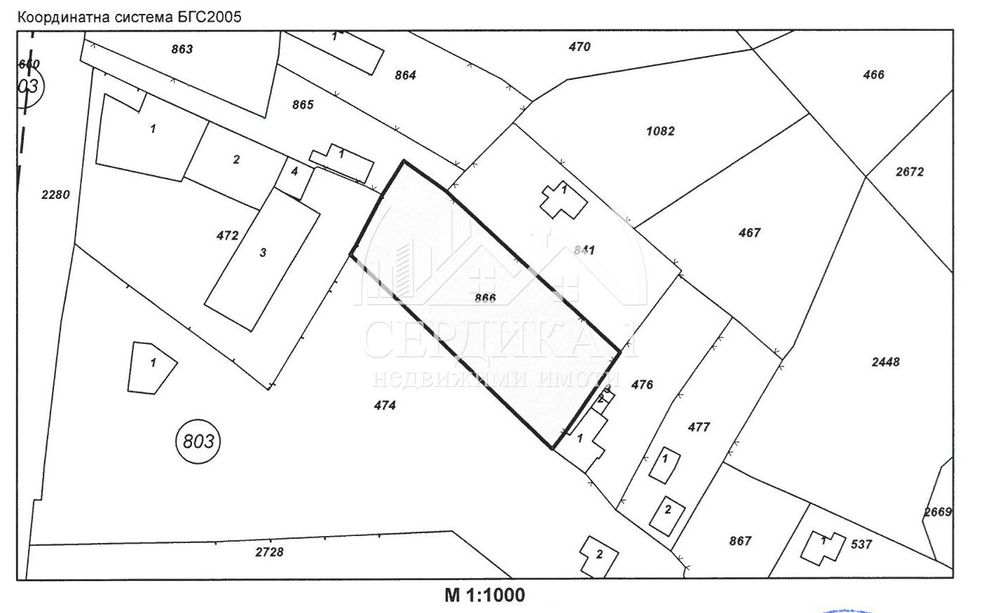 Продава се Парцел в София, Хладилника - 4171 кв.м за 0 €/кв.м - Снимка #1