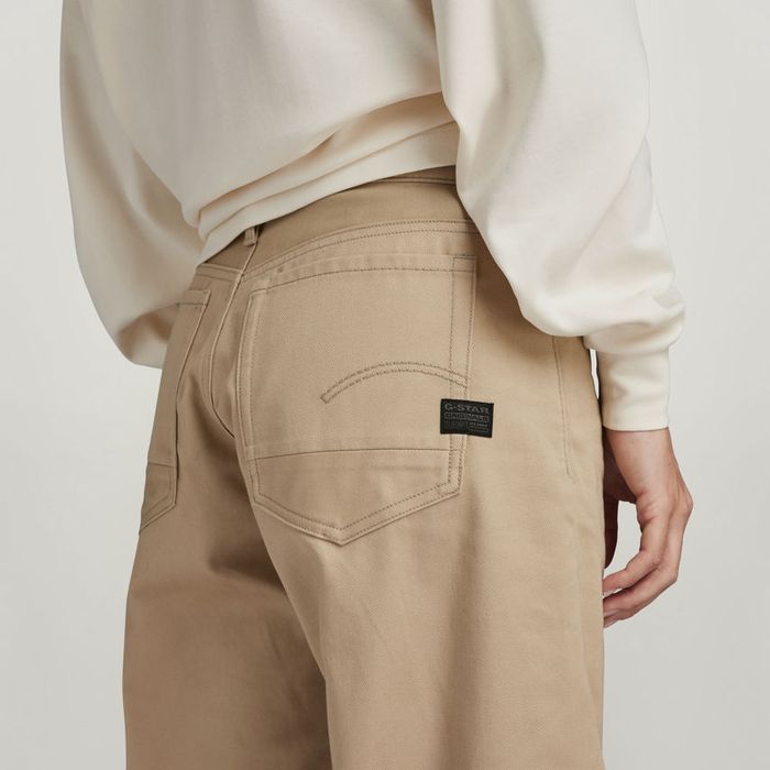 Дънки G-Star Raw, цвят бежов, размер W26 L32, 70 лв.