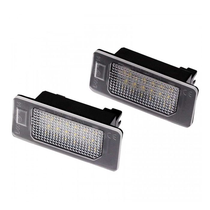 Set 2 Lampi Numar LED Canbus compatibile cu VW, AUDI, SKODA, Seat