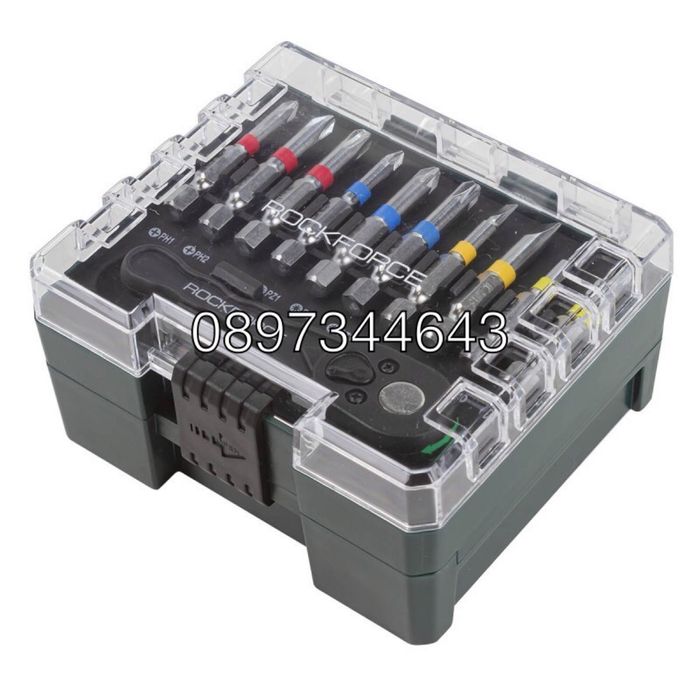 Мини гедоре 1/4" 41 части Rockforce