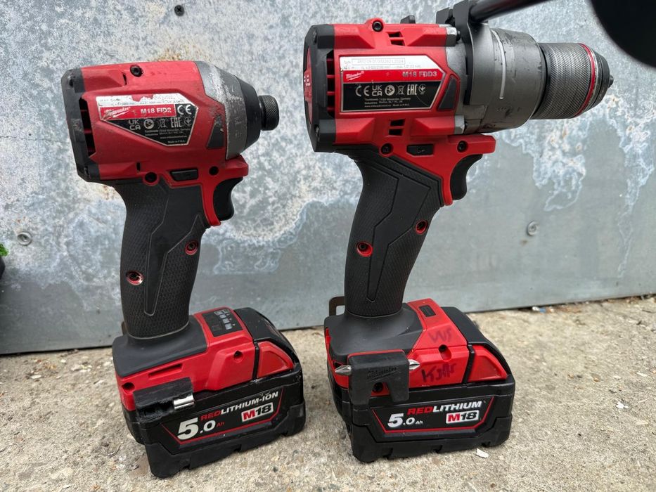 Set filetante Milwaukee M18 Fuel Brushless 5Ah