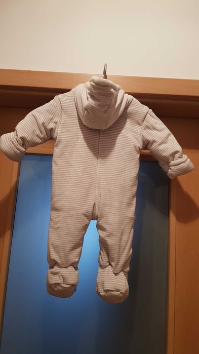 Marks & Spencer salopeta din velour cu dungi