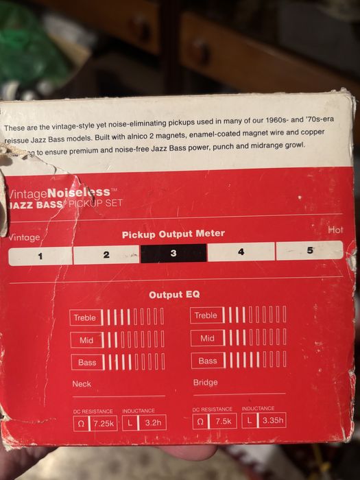 Датчики для бас гитары фендер джаз бас.