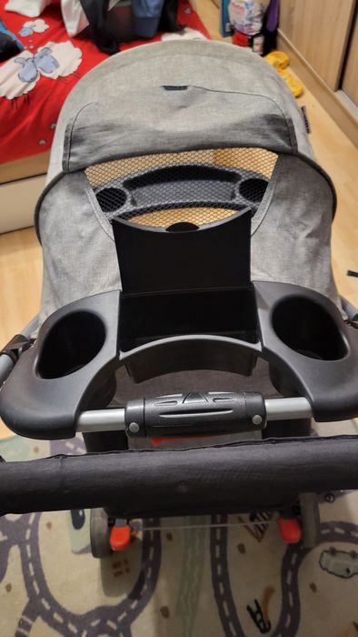 Детска количка Wunderkid Star, Реверсивна дръжка, Калъф за крачета