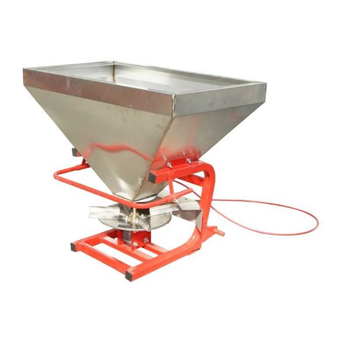 Distribuitor ingrasaminte 400 L cuva inox nou Agramix