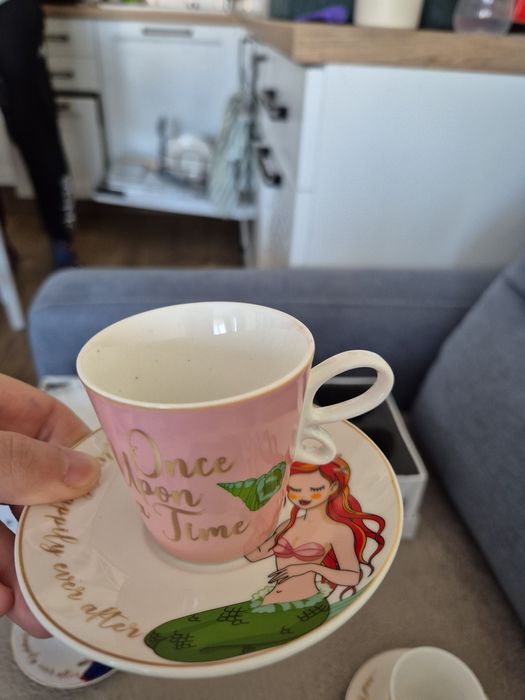 Уникален комплект за кафе с принцеси