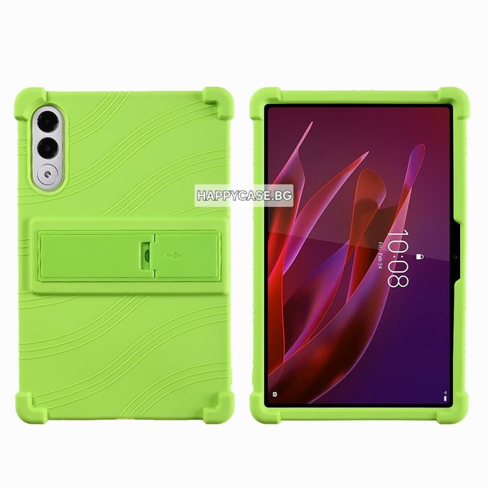 Lenovo Yoga Tab 11.1" 2025 / Удароустойчив силиконов кейс гръб със стойка