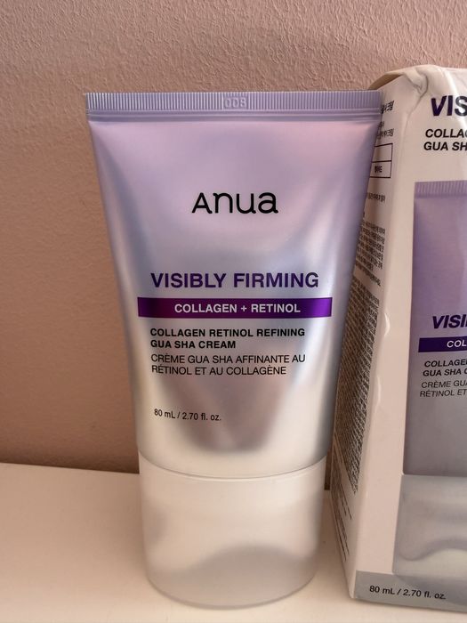 anua collagen retinol refining gua sha cream