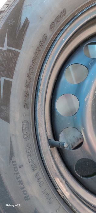 Jante tabla Citroen si anvelope M+S  205/60R16