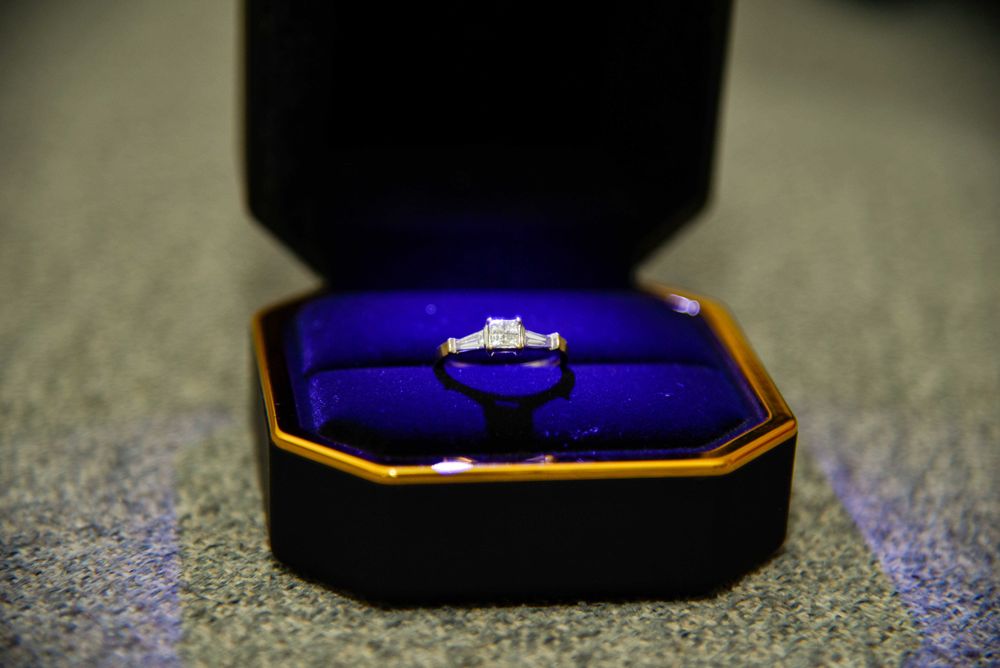 Inel  TIFFANY & Co. cu diamante naturale – aur 18K, certificat GMT