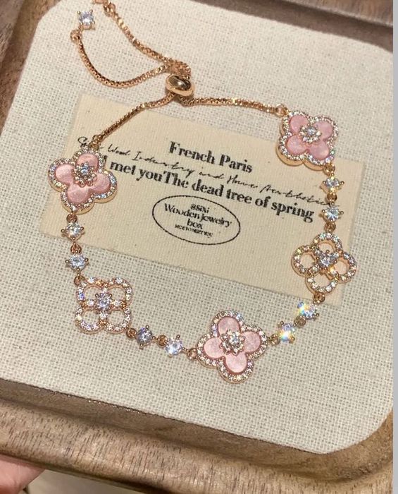 Bratara Cloverleaf argint