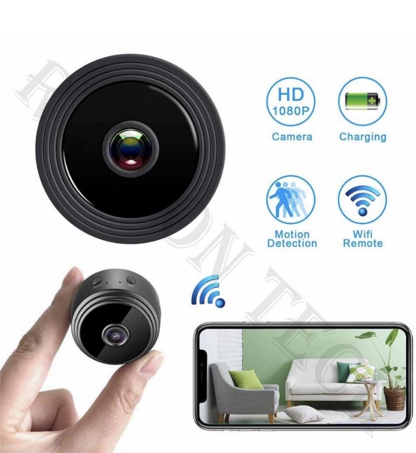 Mini Camera WiFi de Supraveghere, 1080p, Full HD 