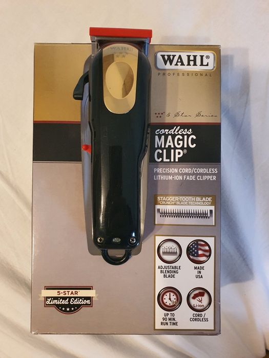 Wahl Magic Clip Ediția Speciala. În stare buna . Lame noi. Made in SUA