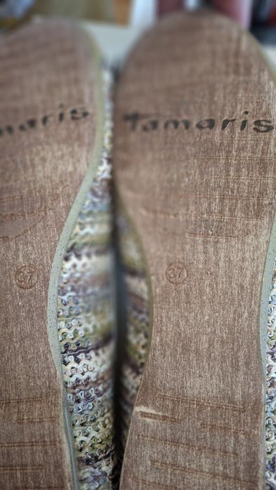 Балетки  натуральная кожа Томарис.