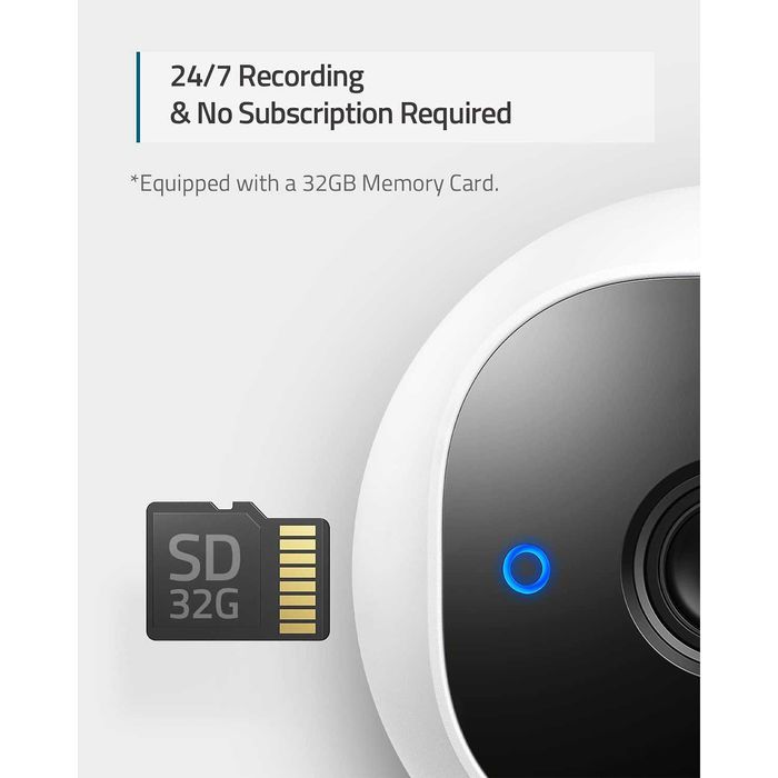 Eufy Security Solo Outdoor Cam Pro C24 2K-външна видеокамера,статична