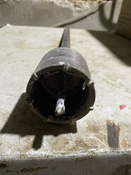 Бур коронка для кирпич и бетон длинный