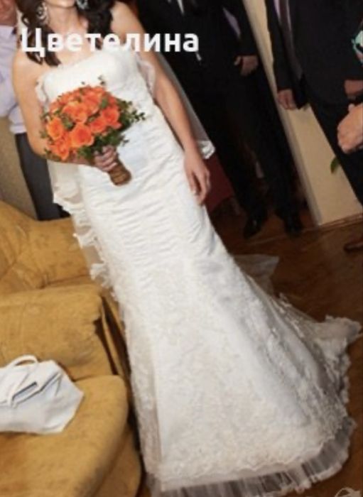 Красива булченска рокля