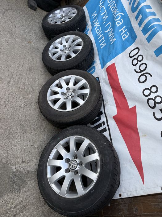 Джанти с гуми 15 5х112