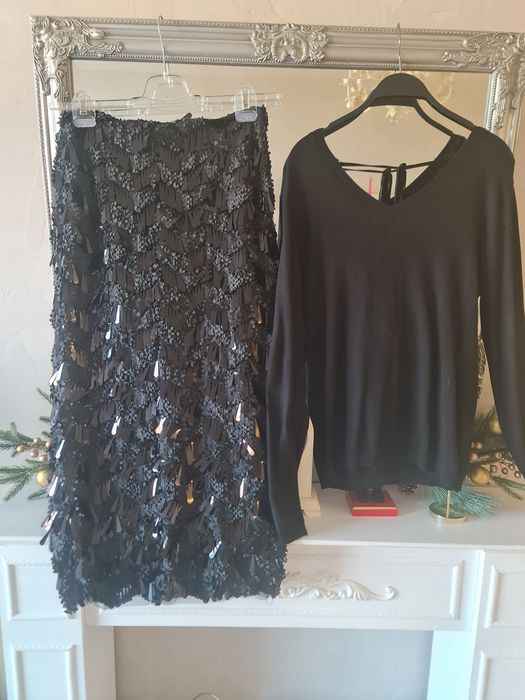 Zara, нова пола, пуловер