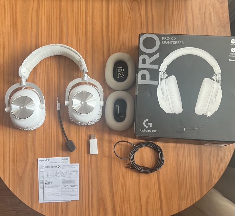 Наушники Logitech G Pro X 2 Lightspeed белый