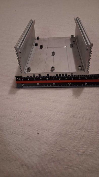 Cob led cooler aluminiu radiator