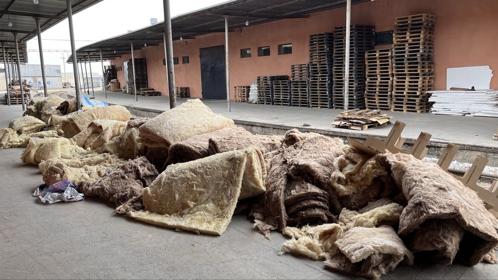 Қышыма, Стекловат