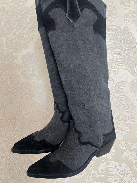 Сапоги новые Зара