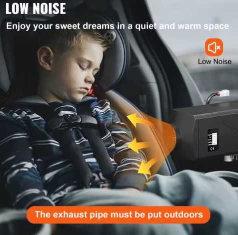 5 кВт 12 волта Суха дизелова печка  за камиони и бусове НОВА