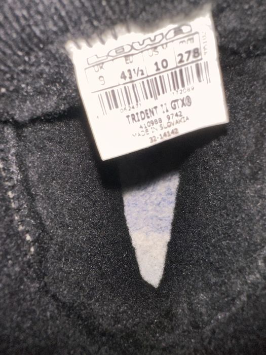 Ghete-bocanci,gore-tex,Lowa Trident II,marime 43