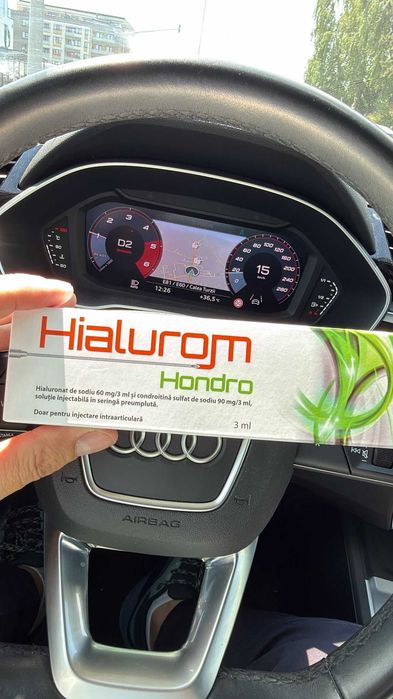 Hialurom Hondro solutie injectabila in seringa preumpluta, 3 ml, Rompharm