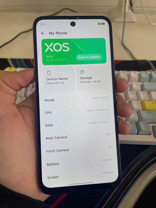 Infinix HOT 60i sotiladi